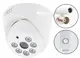 Проводная AHD камера виденаблюдения 4 MP UKC Z201 3.6 мм с джойстиком White (3255)