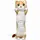Мягкая игрушка-обнимашка "Кот батон", 90 см (рыжий)