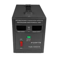Стабилизатор напряжения Forte TDR-1000VA черный