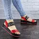 Женские сандалии Fashion Luna 1864 41 размер 26 см Красный