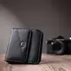 Женский кожаный кошелек для карт купюр и монет ST Leather 22690 Черный