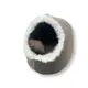 Будка для кошек  Амур коричневая №2 410х420х370