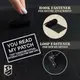 Набор шевронов 2 шт You Read My Patch 5×8 см, вышитый патч, нашивка, шеврон