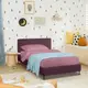 Изголовье для кровати BALI Plum 55x100 см