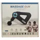 Электрический перкуссионный массажер триггерных точек Massage Gun 8891 9 насадок для ног, спины, шеи Черный с