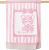 Плед дитячий 100х120 см Бавовна Kitty Pink Arya AR-TR1005422-pink