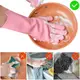 Хозяйственные силиконовые перчатки для уборки и мытья посуды Magic Silicone Gloves