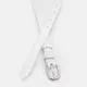 Женский кожаный ремень Borsa Leather 100v1genw55-white