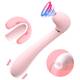 Вибромассажёр вакуум и вибрация "Desirable wand", 10 режимов, цвет розовый