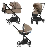 Коляска универсальная CARRELLO Alfa CRL-6508 Evening Beige