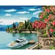 Картина по номерам KHO2746 Краски моря 40*50см Идейка