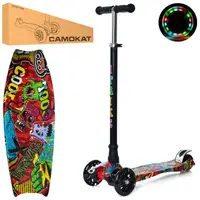 Самокат I-Trike Maxi JR3-055-3-WP35 78-87 см черный