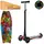Самокат I-Trike Maxi JR3-055-3-WP35 78-87 см черный
