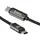 Кабель HOCO Type-C to Type-C Line charging data cable with display U137 |1.2m, 60W/3A|