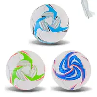 МЯЧ ФУТБОЛ №5, PVC,330 ГР, (ГОЛУБОЙ)