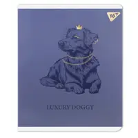 Зошит для записів у клітинку А5 YES Luxure doggy 767539 24 листи