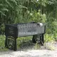 Мангал именный со встроенной шашлычницей и мотором на 12 шампуров - Вова *баш
