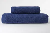 Полотенце махровое CLASSIC темно-синее 70х140см 450г/м2