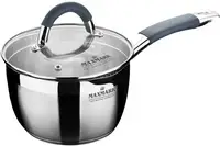 Ковш со стеклянной крышкой Maxmark MK-VS5501 1.5 л 16 см