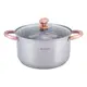 Кастрюля со стеклянной крышкой Kamille KM-4934 5 л 24 см