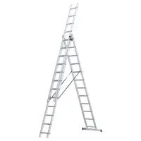 Лестница раскладывающаяся универсальная 3×12 ступеней 7.89м SIGMA (5032374)