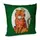 Подушка диванная с бархата Мистер Тигр 45x45 см 45BP_22NG010