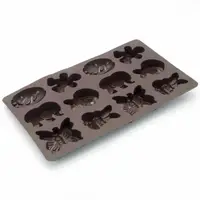 Форма для випікання печива Lessner Chef Choco 10261 19,5x34x4 см коричнева