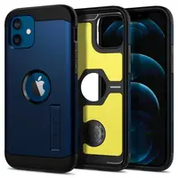 Чохол Spigen для iPhone 12/ iPhone 12 Pro (6.1") — Tough Armor, Navy Blue (ACS02298)