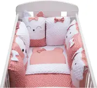 Комплект дитячої постільної білизни Bubaba by FreeON SLEEP QUARDIAN PINK (12 шт.)