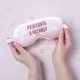Маска для сна "Разбудить в пятницу", Рожевий, Pink, російська