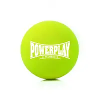 Масажний силіконовий м'яч PowerPlay PP-4354 Silicone Lacrosse Ball (6.3см.) Зелений