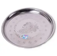 Поднос из нержавеющей стали 34см Kamille 4300