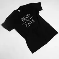 Футболка GoT "Bend the knee" мужская, Черный, XXL, английский