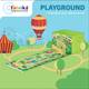 Інтерактивна коробка для зберігання дитяча Fabrika Playground, 38.0×30.0×30.00 см