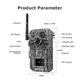 4G фотоловушка SECTEC ST-CH808 GPS (7800mAh, Солнечная панель) (1390)