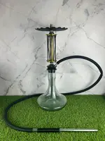 Кальян Trumpet Hookah Rider W-40 (уплотнитель) – Золото и черный