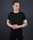 Мужская футболка черная Турция 56153 3XL