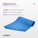 Полотенце для йоги EasyFit Yoga Mat Towel из микрофибры  (Синее)