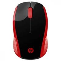 Мышь компьютерная безпроводная HP Wireless Mouse 200 Red 2HU82AA красная