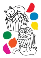 Водна розфарбування YES Sweety cats 742843 8 картинок