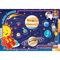 Пазлы G-Toys Учимся с удовольствием GF01 35 деталей