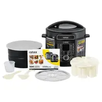 Мультиварка-скороварка Rotex REPC79-B 900 Вт чорна