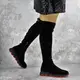 Сапоги женские Fashion Scampy 2197 40 размер 25,5 см Черный