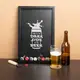 Рамка-копилка для пивных крышек "Come to the dark side of the beer", Черный, английский