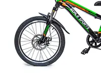 Дитячий велосипед 20 "Scale Sports". Green (дискові гальма, амортизатор) 1332396243