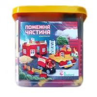 Конструктор Doloni Toys Пожарная часть 013888-02 96 деталей