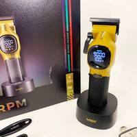 Машинка для стрижки акумуляторна VGR V-886C GOLD золотиста