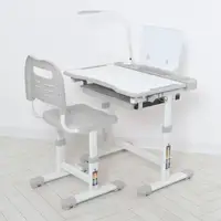 Парта зі стільцем дитяча Bambi M-5068-11 сіра