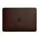 Чехол из натуральной кожи для MacBook 13 дюйм Бордовый