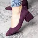Туфли женские Fashion Yarmak 3114 40 размер 25,5 см Фиолетовый